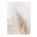 Pampas Grass Canvas Painting Poster by Axyaa - Scandinavian Art for Living Room