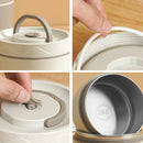 Axyaa Double-layer Insulated Stainless Steel Lunch Box with Storage Bag