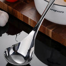 Axyaa Stainless Steel Long Handle Skimmer Spoon for Kitchen Colander and Sifter