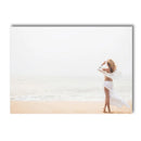 Axyaa Seaside Seagull Canvas Art Print Seascape Wall Poster Modern Home Decor