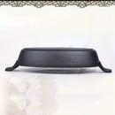 Axya Cast Iron Baked Rice Pot Set - Oval Frying Pan, Fish Plate, BBQ Tray