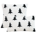Axyaa Rabbit Fur Winter Pillowcase Festival 30x50/45x45cm Decor Cover