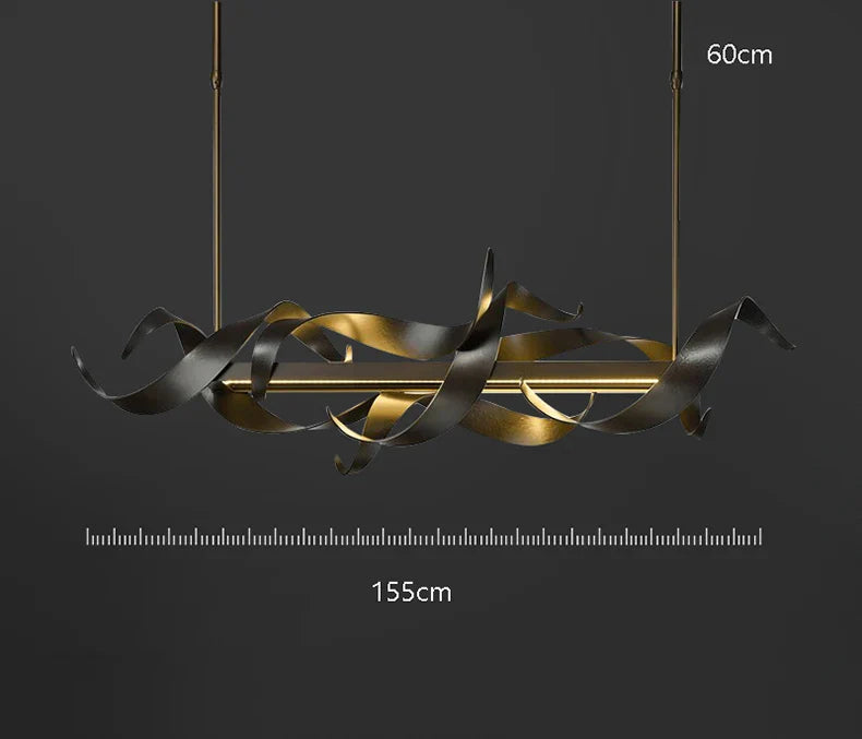 Axyaa Stainless Steel Dining Room Ceiling Chandelier without special characters