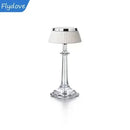Axyaa Cream Wind Crystal LED Desk Lamp for Home Decoration in Bedroom & Living Room