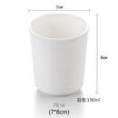 Axyaa Porcelain Style Melamine Tea Mugs, Thick Plastic Water Cup Kitchen Drinkware