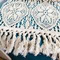Axyaa Rural Heavy Industry Crochet Cotton Lace Tablecloth Tea Table Cover