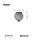 Axyaa Cartoon Balloon Ceiling Lamp for Kids Room, Kindergarten Children's Rope Pull Switch Light