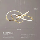 Axyaa Modern Branch Chandelier - High-end Minimalist Lighting for Living Room, Study, and Bedroom