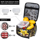 Axyaa Insulated Lunch Bag: Portable Thermal Cooler for Travel