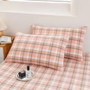 Axyaa Solid Color Washed Cotton Pillowcase Set • Single • 48x74cm