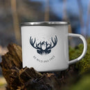 Axyaa Mountain Enamel Mug: Creative Camping Coffee Tea Cup for Hiking Gift