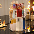 Axyaa 360 Rotating Makeup Organizer: Multi-Function Dressing Table Storage Rack