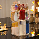 Axyaa 360 Rotating Makeup Organizer: Multi-Function Dressing Table Storage Rack
