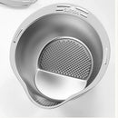 Axyaa Stainless Steel Rice Washer and Strainer Bowl Kitchen Tool