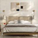Axyaa Wabi Sabi Cement LED Wall Sconce for Minimalist Home Decor