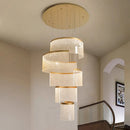 Axyaa Light Luxury Staircase Pendant Lights for Modern Home and Living Room