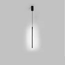 Axyaa Black Aluminum LED Pendant Light for Dining Room Bedroom Decor