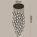 Axyaa LED Pendant Light for Modern Home Decor and Staircase Chandeliers