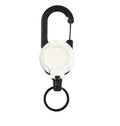 Axyaa Heavy Duty ID Reel Carabiner Keychain - Holds Multiple Tools