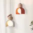 Axyaa Resin LED Pendant Light for Dining Room and Bedroom