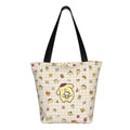 Axyaa Hello Kitty Tote Bag: Cute Kawaii Cartoon Top Handle Zipper Bag for Women