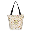 Axyaa Hello Kitty Tote Bag: Cute Kawaii Cartoon Top Handle Zipper Bag for Women