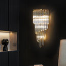 Axyaa Crystal Wall Lamp: Luxury, Master Bedroom, Hotel Villa, Living Room, TV Sofa Surround