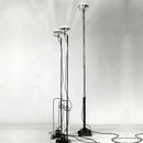 Axyaa Toio Floor Lamp: Black White Red Iron Chrome Design for Bedroom Office Decoration