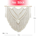 Bohemian Style Handwoven Tassel Cotton Tapestry by Axyaa for Home Decor