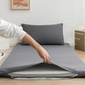 Axyaa 360° Zipper Mattress Protector Cover for Single/Double Beds - 90/150cm