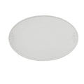 Axyaa Oval Leather Placemat 10PCS - Orange Waterproof Dining Table Mat Home Kitchen