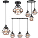 Axyaa Vintage Hemp Rope Pendant Light for Modern Ceiling Lighting