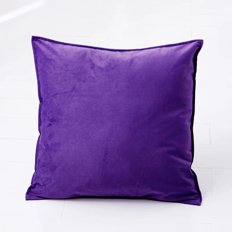 Axyaa Velvet Cushion Cover 40x40 for Sofa Car Home Decor