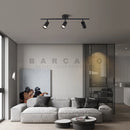 Axyaa Black Wood Nordic Rotatable Spotlight for Home Kitchen Living Room, GU10 LED Cob