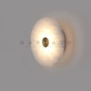 Luxury Marble Wall Lamp by Axyaa - Elegant Round Design for Living Room, Bedroom, Corridor