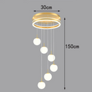 Axyaa LED Chandeliers Pendant Light for Modern Home Decor and Indoor Lighting