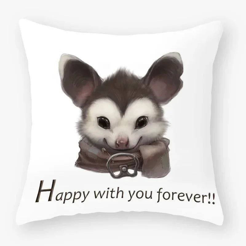 Axyaa Cartoon Animal Cushion Cover 45*45cm