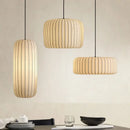 Nordic Cloth Pendant Chandelier for Dining Living Bedroom - Axyaa Art Decor Lighting