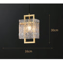 Axyaa Copper Glass Adjustable Chandelier Pendant Lamp