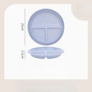Axyaa Ceramic Dividing Plate for Healthy Kids' Breakfast