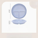 Axyaa Ceramic Fat Reducing Dividing Plate - Highend Children's Breakfast Tableware