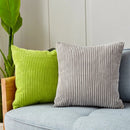 Axyaa Super-Soft Velvet Striped Cushion Covers for Stylish Home Decor