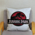 Axyaa Jurassic Park Dinosaur Print Pillow Cover - Super Soft Home Decor Case