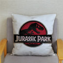 Axyaa Jurassic Park Dinosaur Print Pillow Cover - Super Soft Home Decor Case