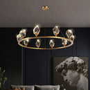 Axyaa Nordic Dining Room Pendant Light Chandelier for Indoor Lighting