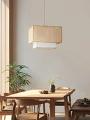 Axyaa Japanese Wooden Style Retro Restaurant Table Lamp Decoration