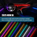 Axyaa LED Acrylic Strip: Cuttable, Flexible Decorative Car Interior Lamp