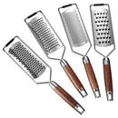 Axyaa Stainless Steel Kitchen Silk Wiper with Wooden Handle