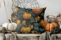 Axyaa Halloween Black Cat Graveyard Pillow Cover for Sofa, Bedroom, Car
