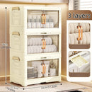 Axyaa Multi-Tier Bowl Rack: Large Capacity, Collapsible Dish Drying & Storage for Kitchen